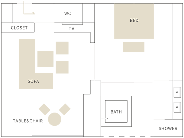 MIWA SUITE｜FLOOR PLAN